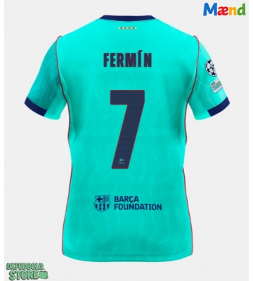 Barcelona Fermin Lopez #7 Replika Tredjetrøje 2026-27 Kortærmet